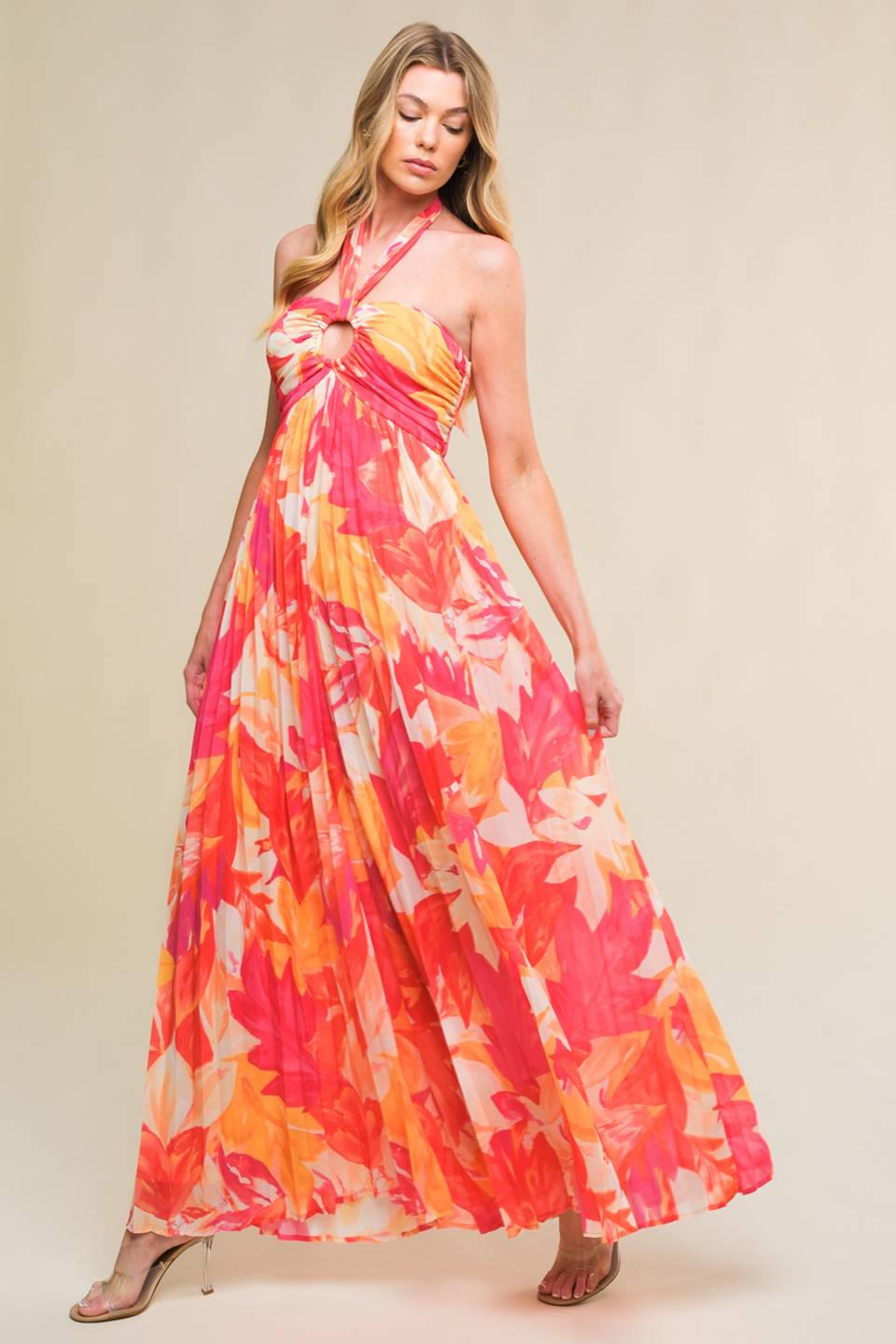 HELLO GORGEOUS WOVEN JUMPSUIT Flying Tomato