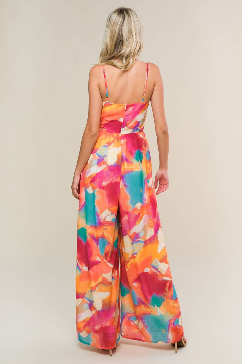 SWEETEST STYLE WOVEN JUMPSUIT Flying Tomato