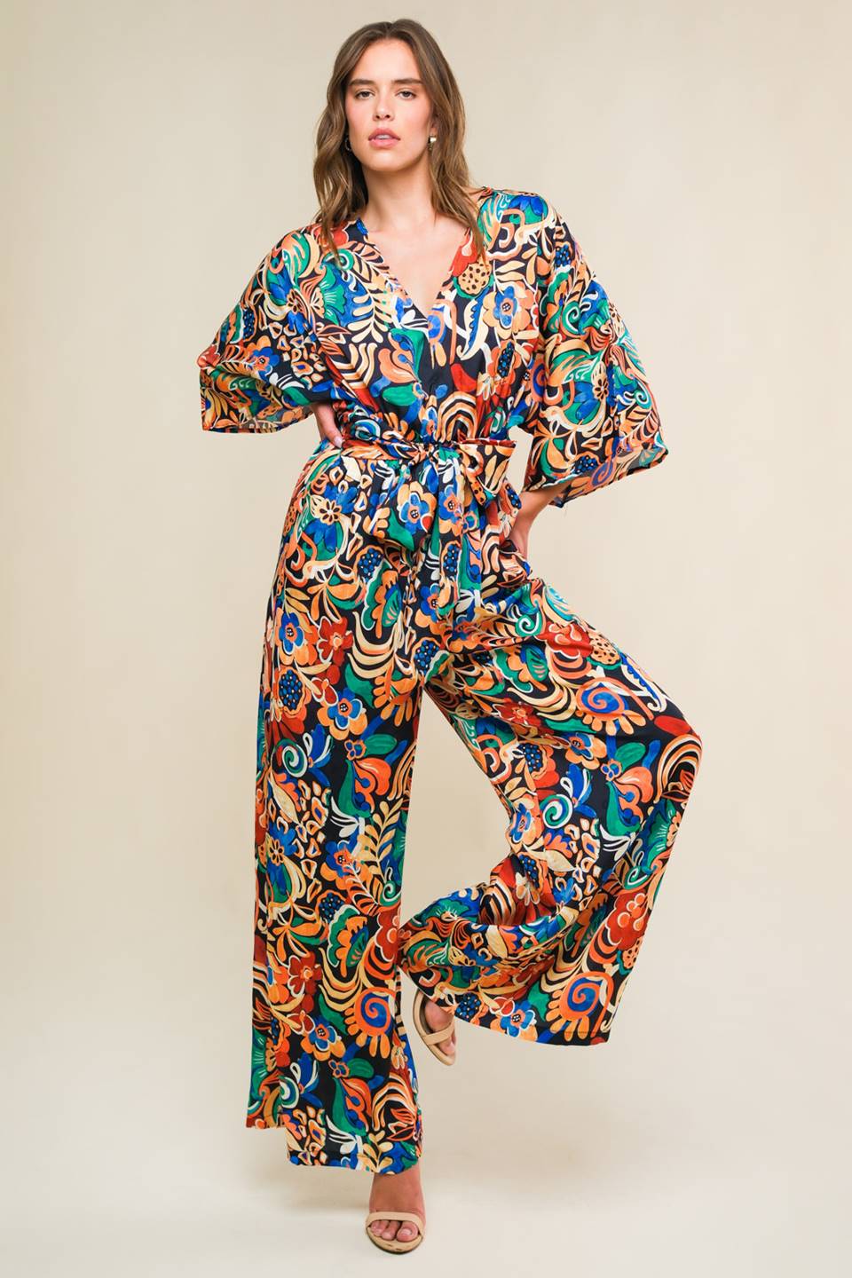 SKYLINE GRACE WOVEN JUMPSUIT