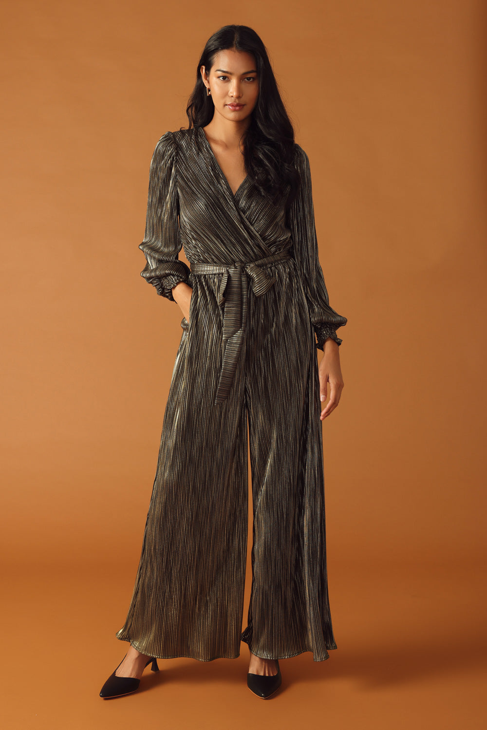 MOMENTS OF CLARITY WOVEN JUMPSUIT