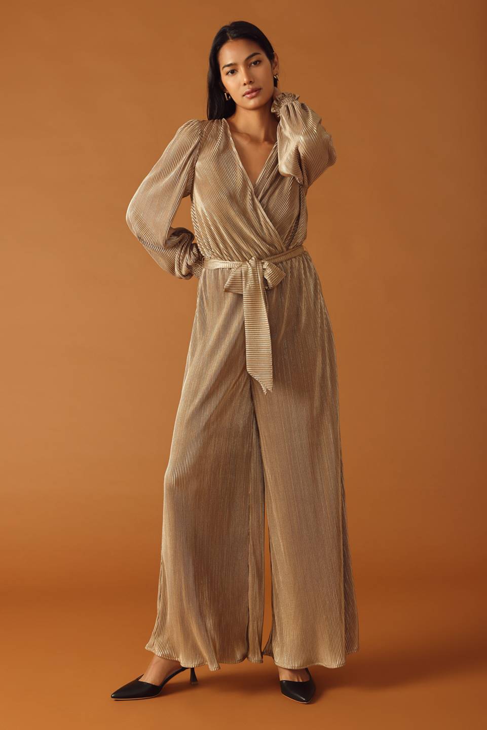 MOMENTS OF CLARITY WOVEN JUMPSUIT