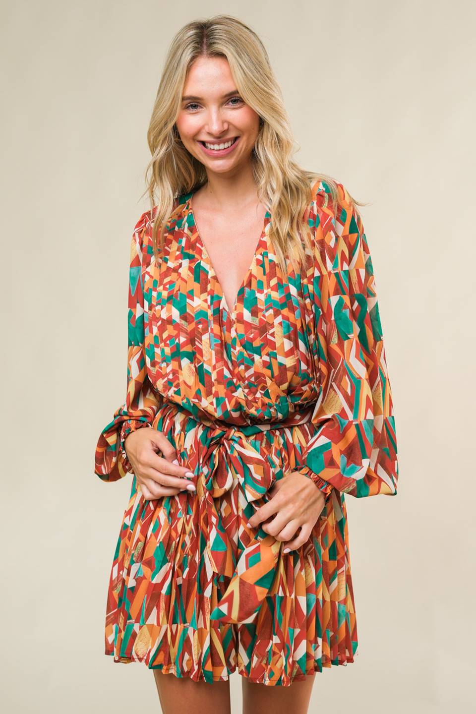 CHARMING EDGE WOVEN ROMPER