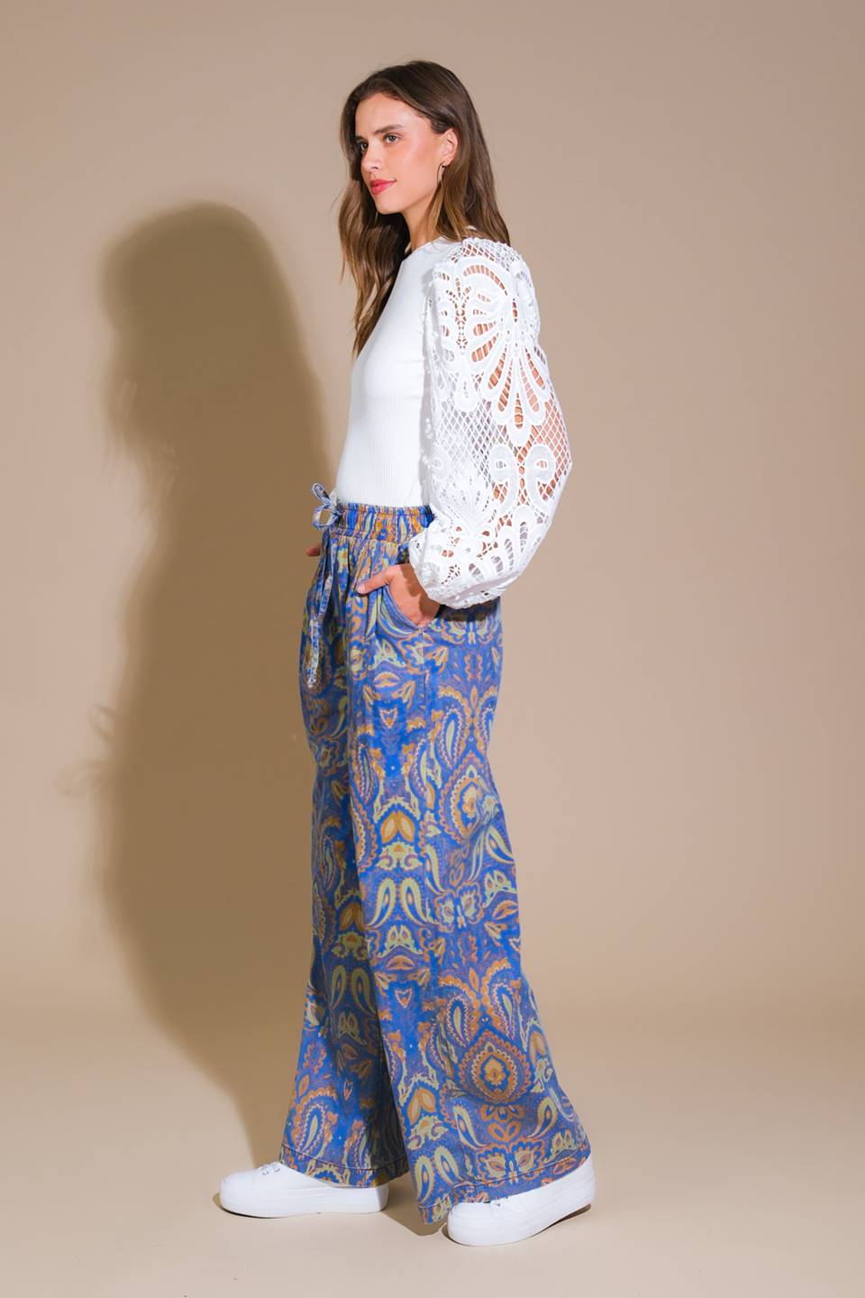 I'M IN CHARGE WOVEN PANTS Flying Tomato