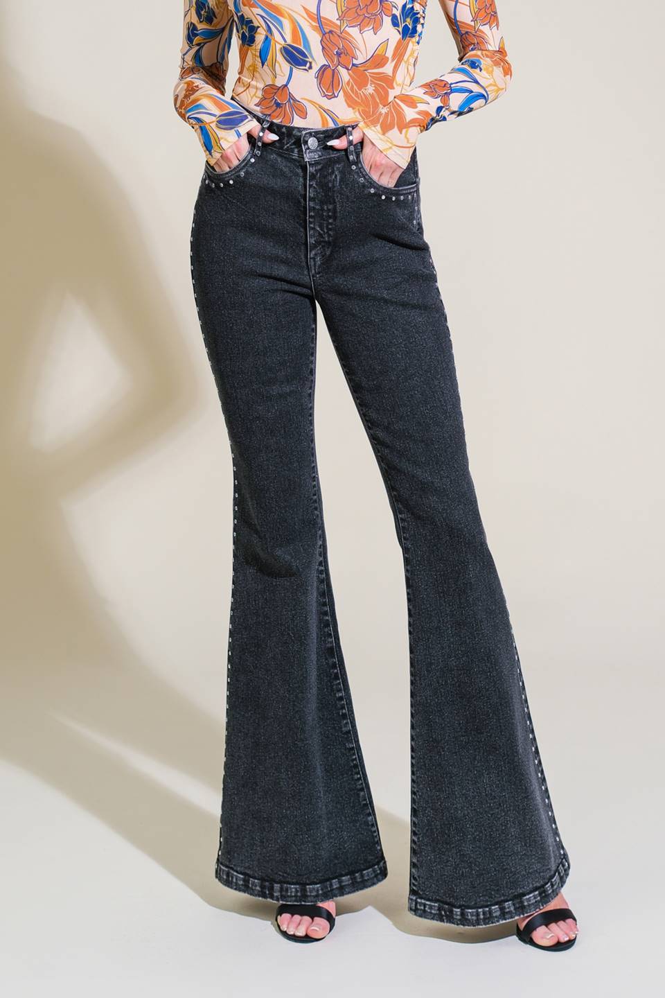 EFFORTLESS ENSEMBLE DENIM PANTS Flying Tomato