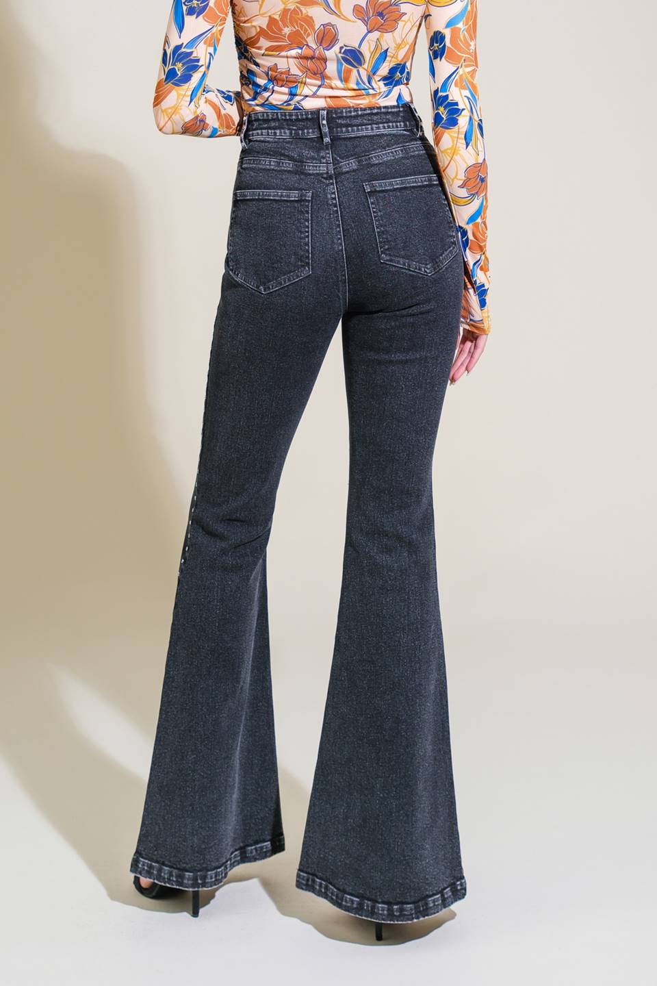 EFFORTLESS ENSEMBLE DENIM PANTS Flying Tomato