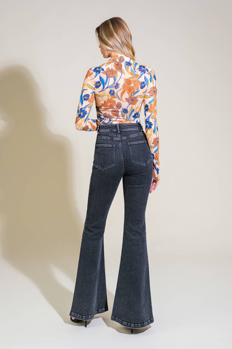 EFFORTLESS ENSEMBLE DENIM PANTS Flying Tomato