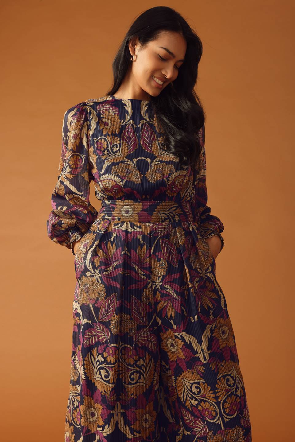 WHISPERING PINES WOVEN JUMPSUIT Flying Tomato