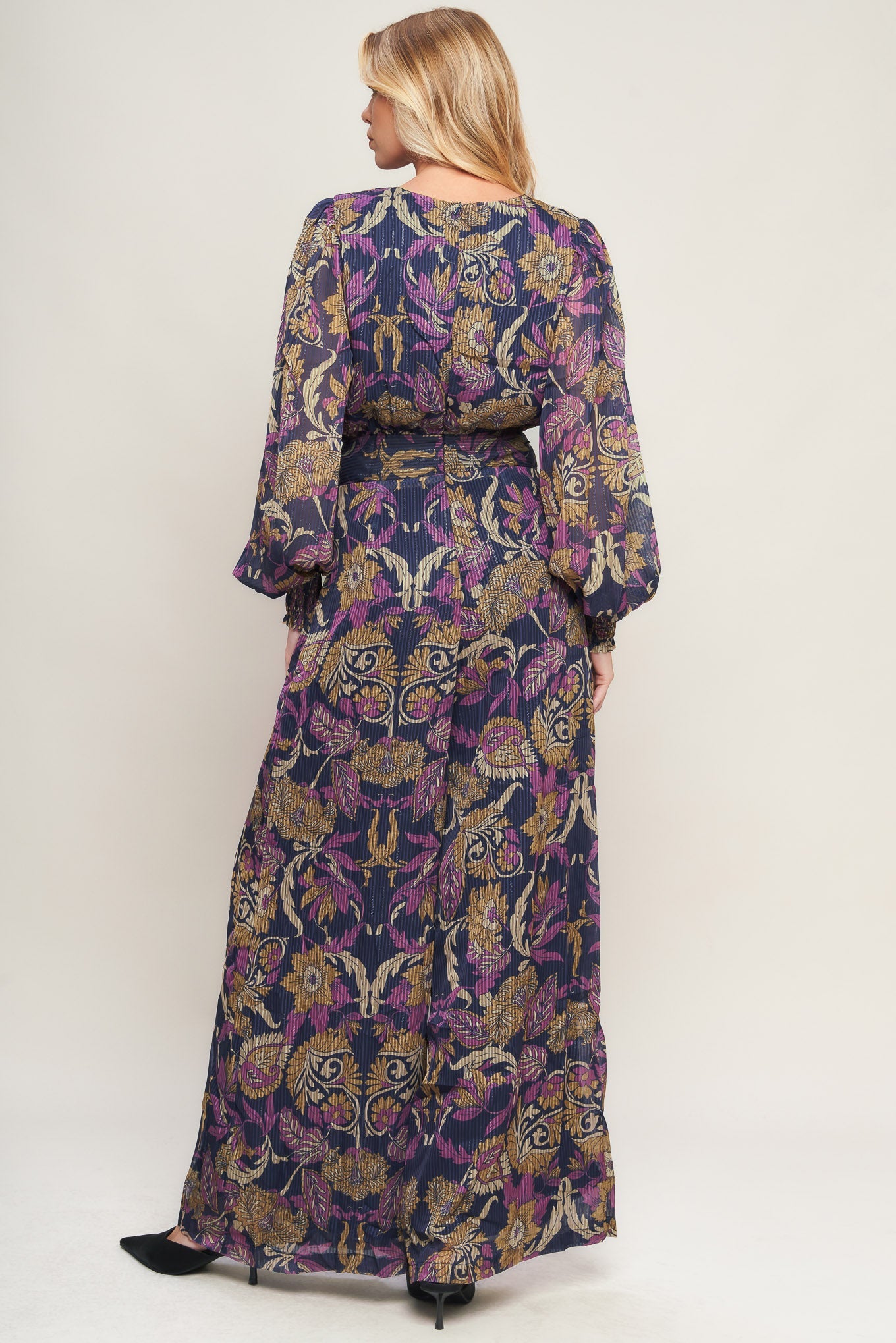 WHISPERING PINES WOVEN JUMPSUIT