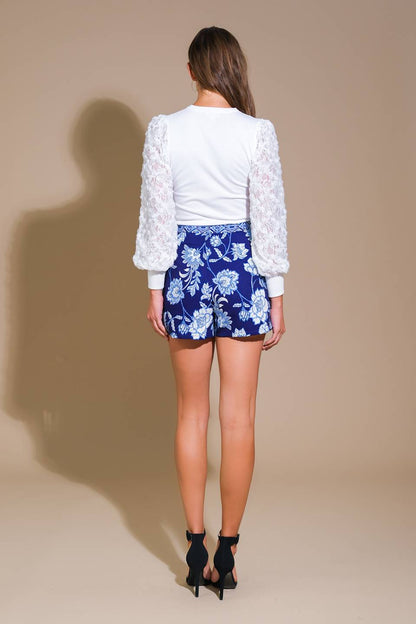 LOVELY DARLING WOVEN SKORT