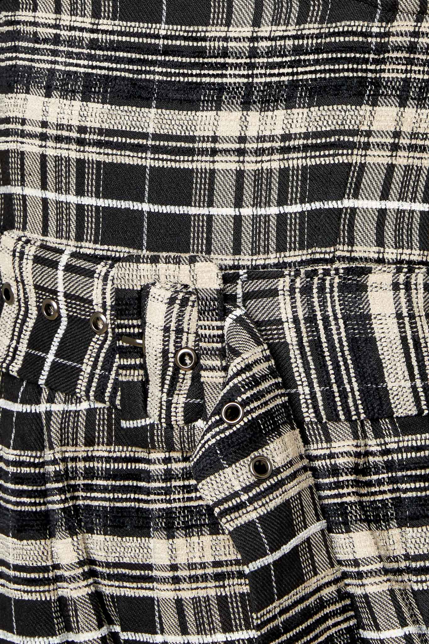 SAND DUNE WOVEN PLAID JUMPSUIT Flying Tomato