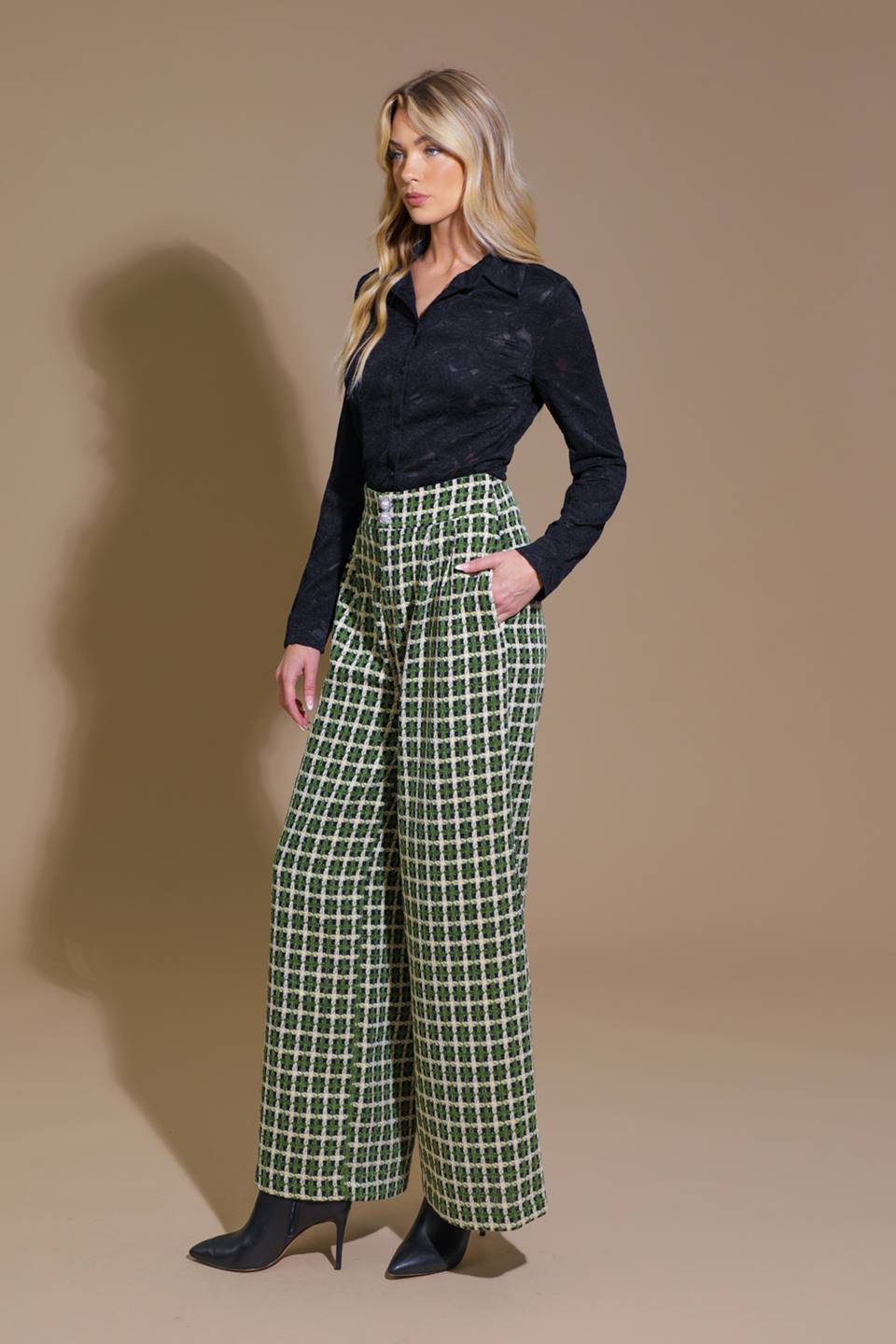 MY FAVORITE NIGHT TWEED PANTS Flying Tomato