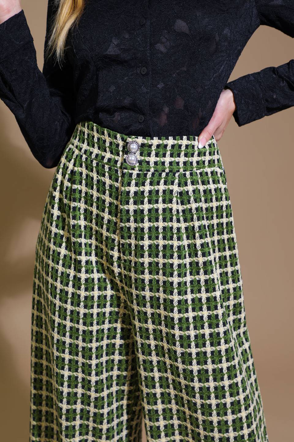MY FAVORITE NIGHT TWEED PANTS Flying Tomato