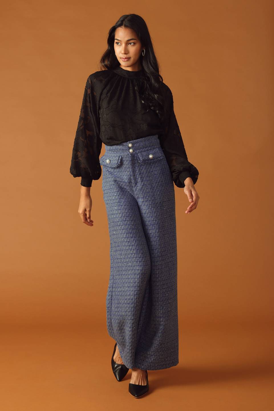 THREADS OF DESTINY TWEED PANTS