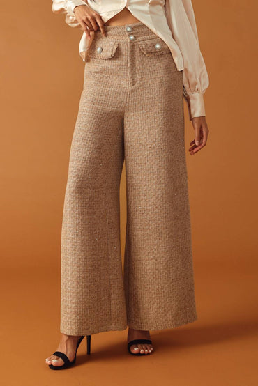 THREADS OF DESTINY TWEED PANTS