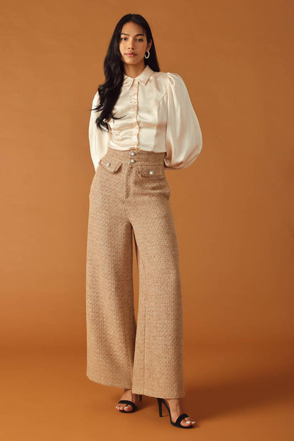 THREADS OF DESTINY TWEED PANTS