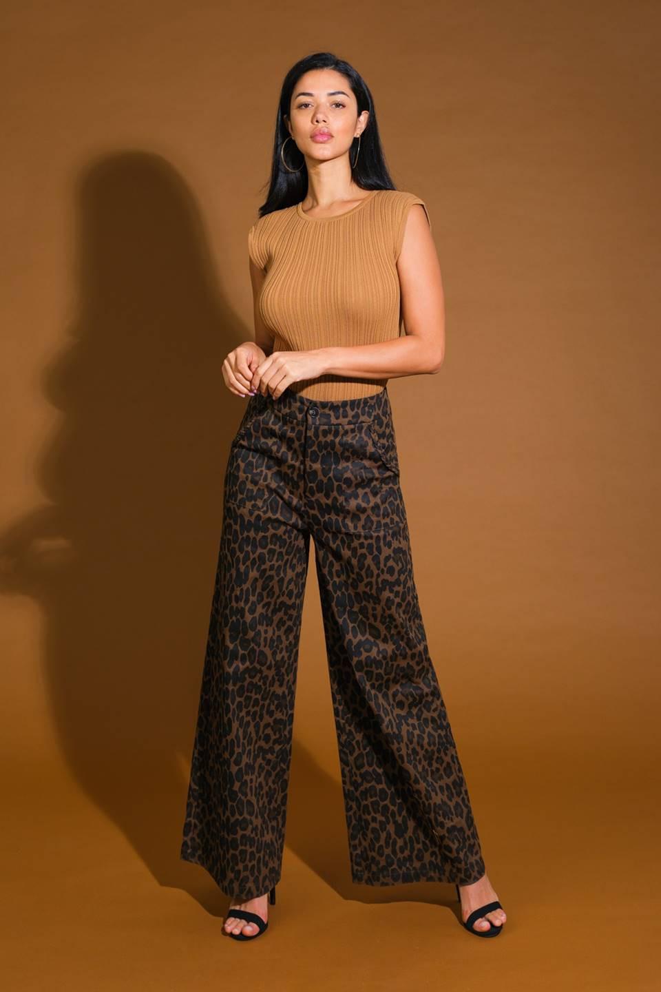 Flying Tomato ETERNAL ROMANCE WOVEN PANTS folded neatly, emphasizing the quality fabric and ready for a discerning wardrobe.