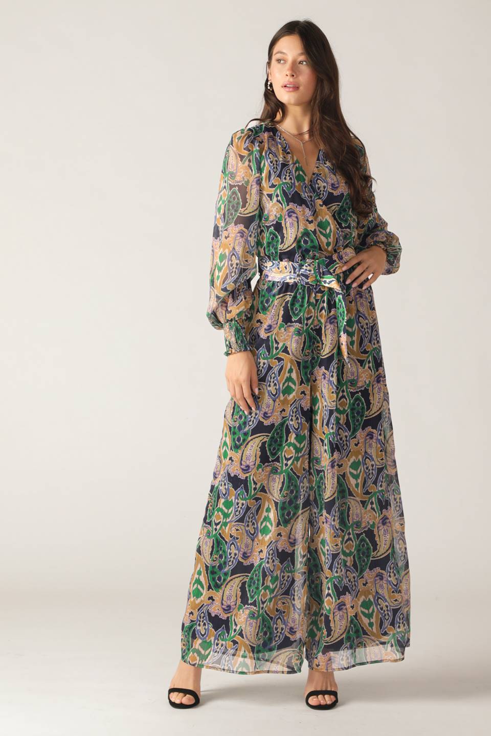 WITH THE GIRLS WOVEN JUMPSUIT Flying Tomato