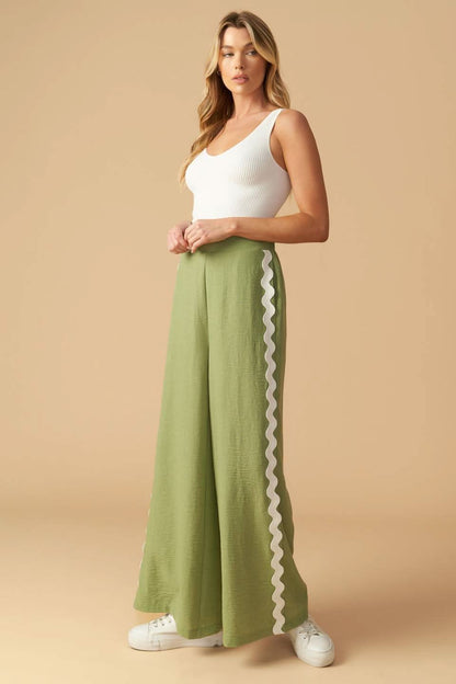 DRIFTING CURRENTS WOVEN PANTS