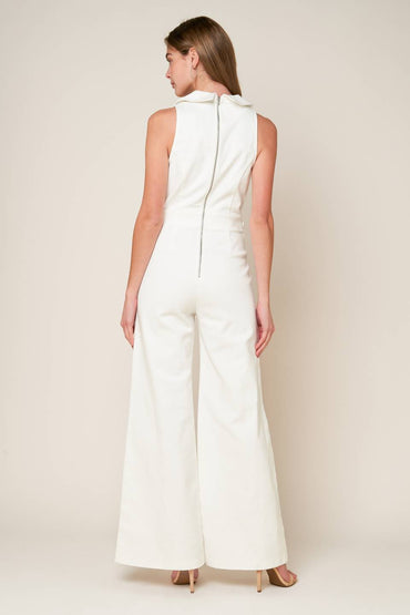 SHOPPING AROUND WOVEN JUMPSUIT