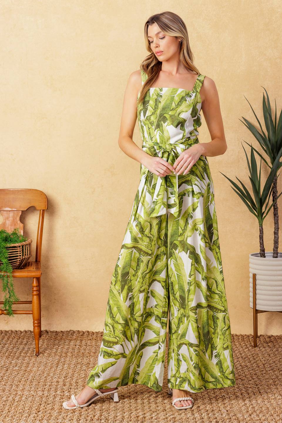 AMERICAN NIGHTS WOVEN JUMPSUIT Flying Tomato