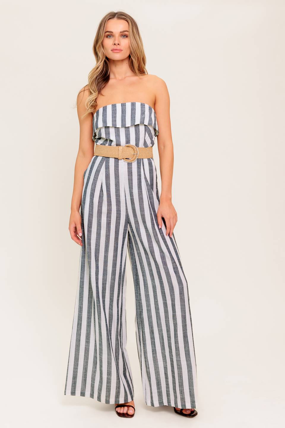 URBAN SOUL WOVEN JUMPSUIT Flying Tomato
