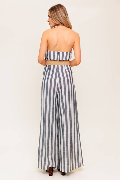 URBAN SOUL WOVEN JUMPSUIT