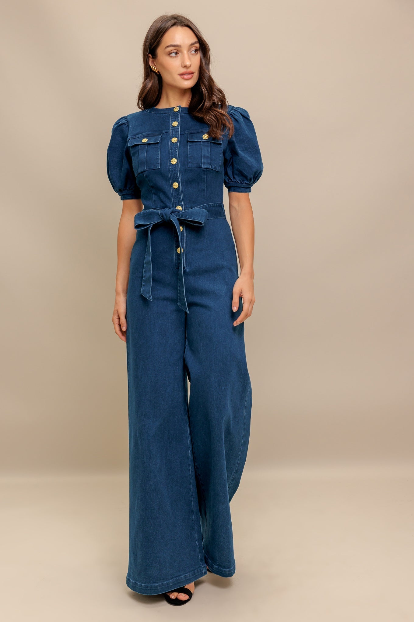 UTILITY QUEEN DENIM JUMPSUIT Flying Tomato
