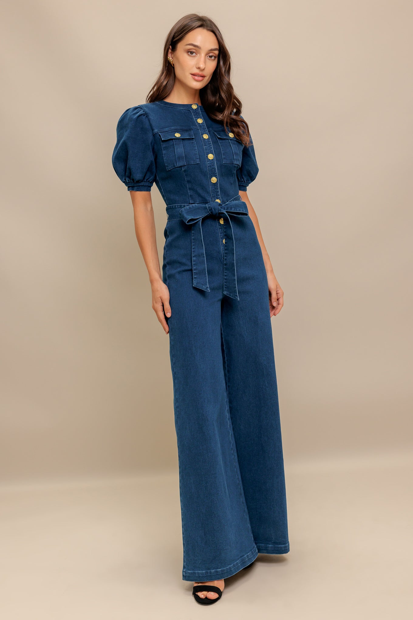UTILITY QUEEN DENIM JUMPSUIT Flying Tomato