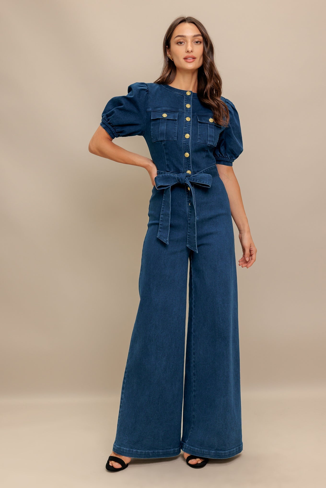 UTILITY QUEEN DENIM JUMPSUIT Flying Tomato