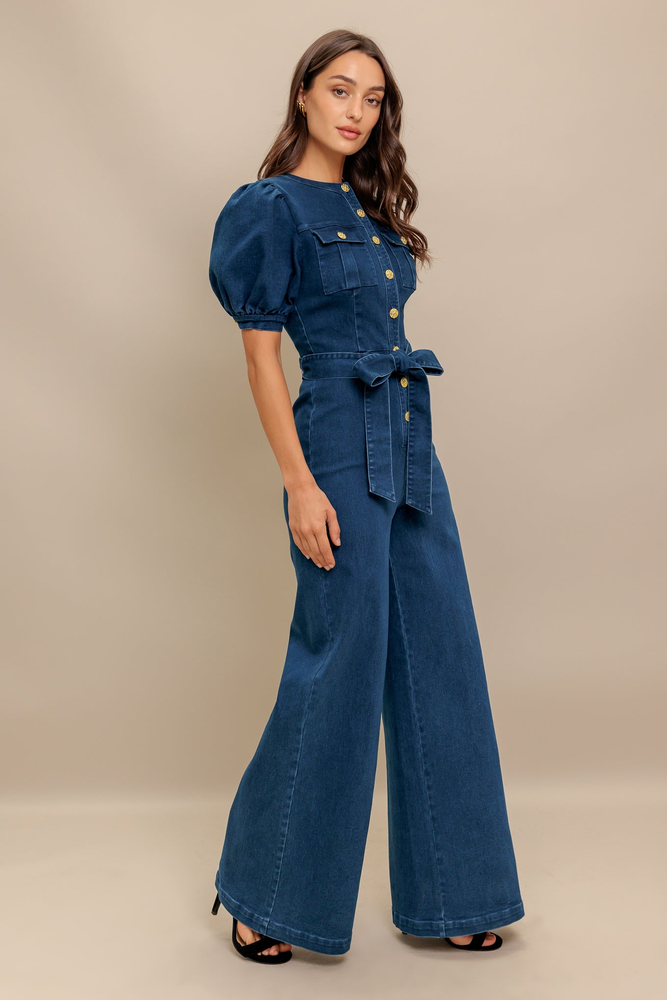 UTILITY QUEEN DENIM JUMPSUIT Flying Tomato
