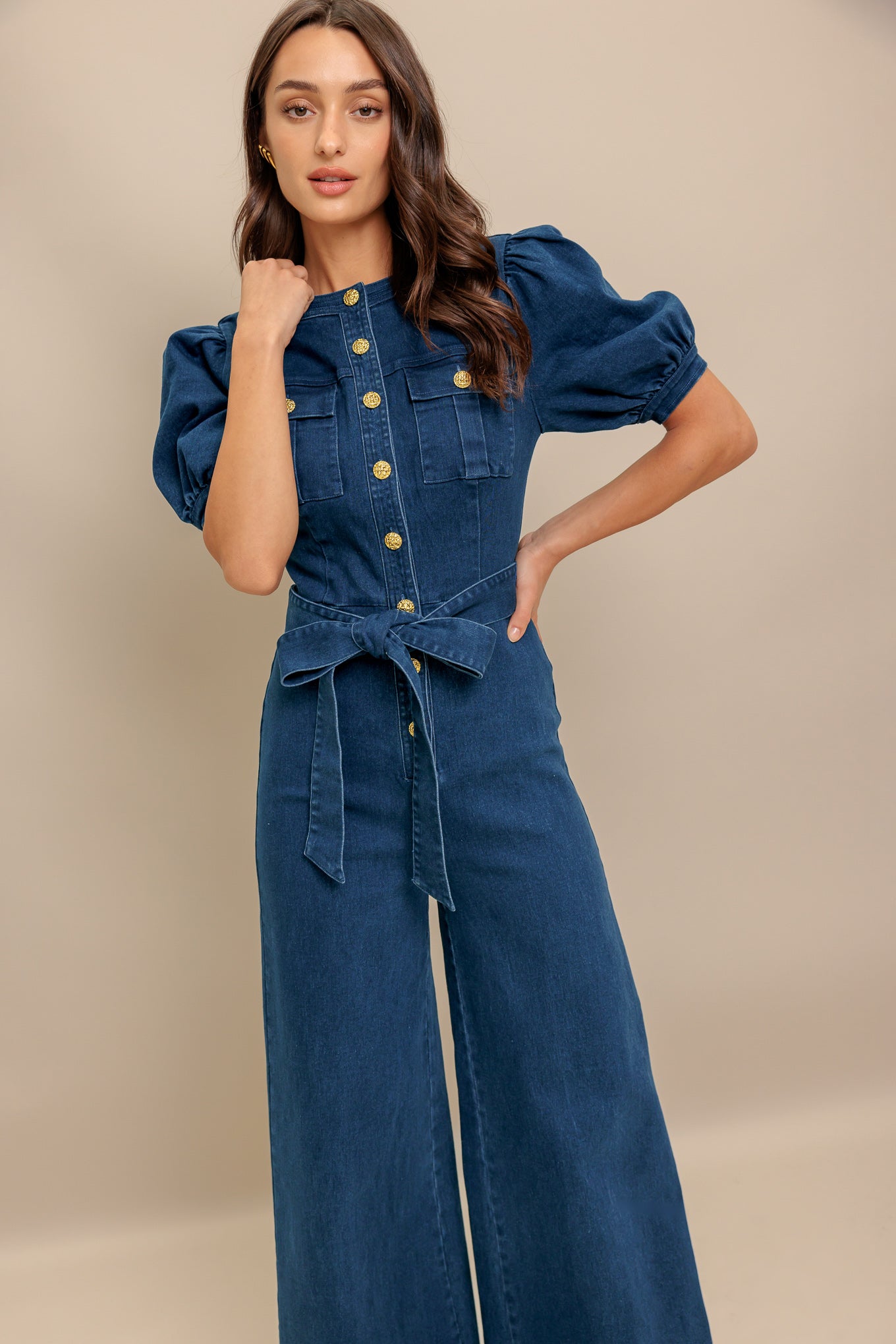 UTILITY QUEEN DENIM JUMPSUIT Flying Tomato