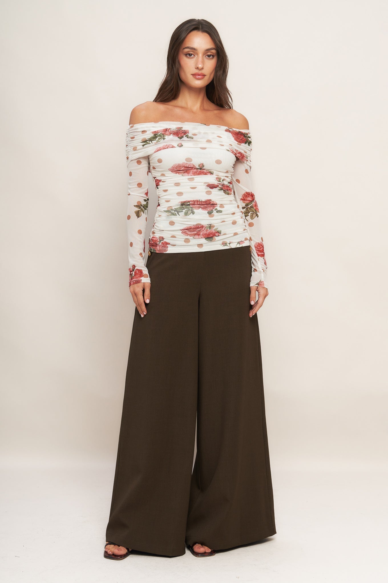 CHOCOLATE FALL WOVEN PANTS Flying Tomato