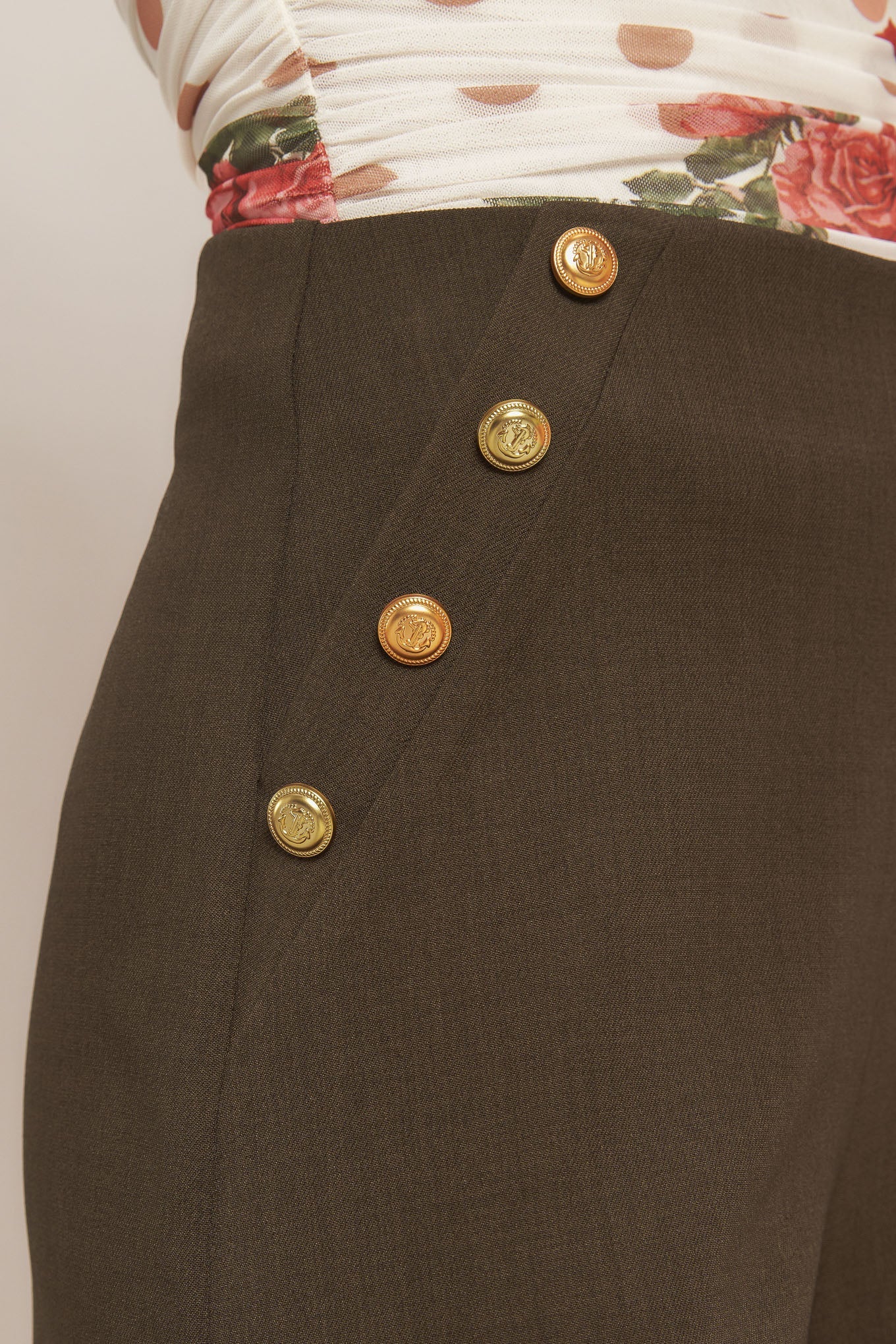 CHOCOLATE FALL WOVEN PANTS Flying Tomato