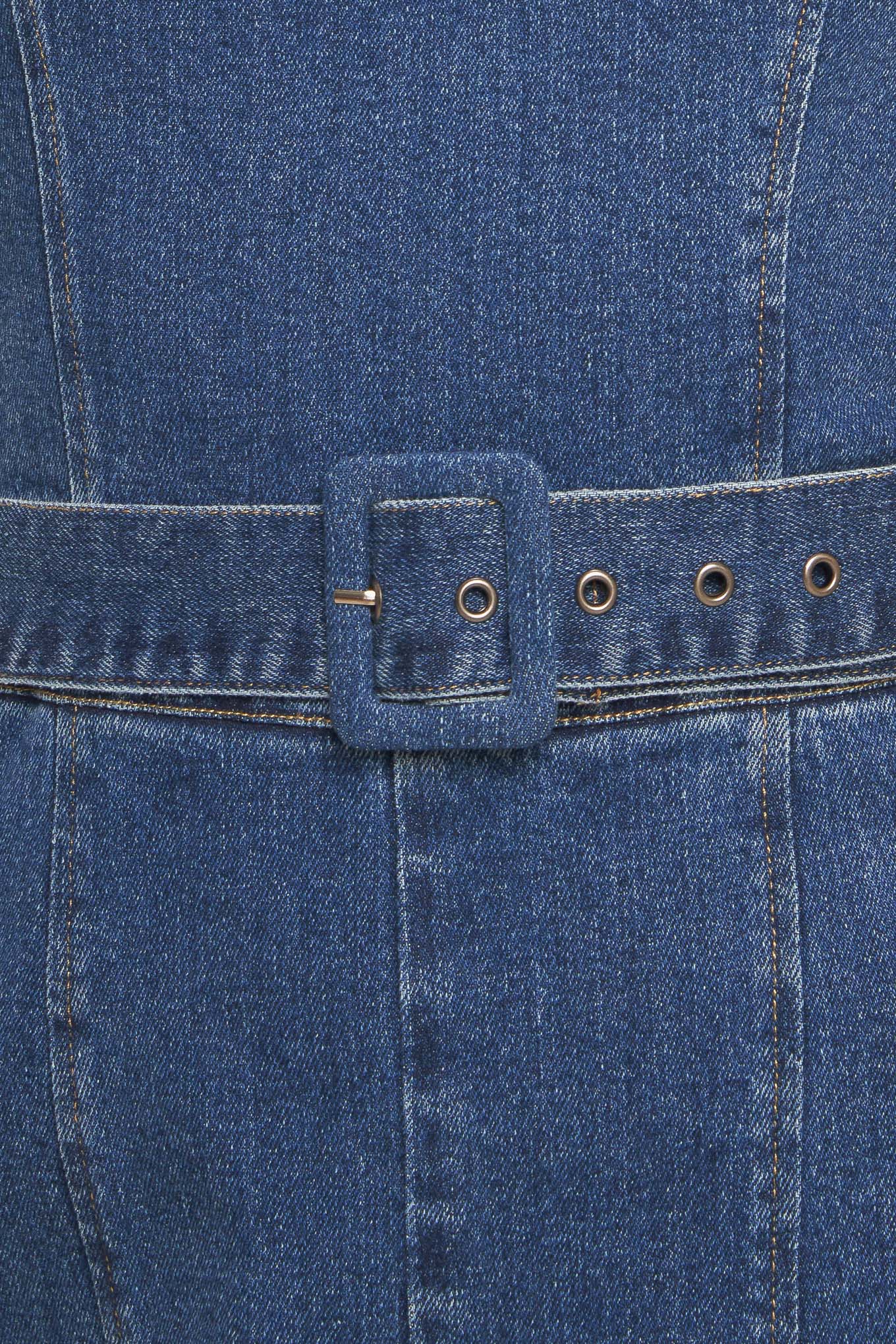 EXPERT SWEETNESS MEDIUM INDIGO DENIM JUMPSUIT Flying Tomato