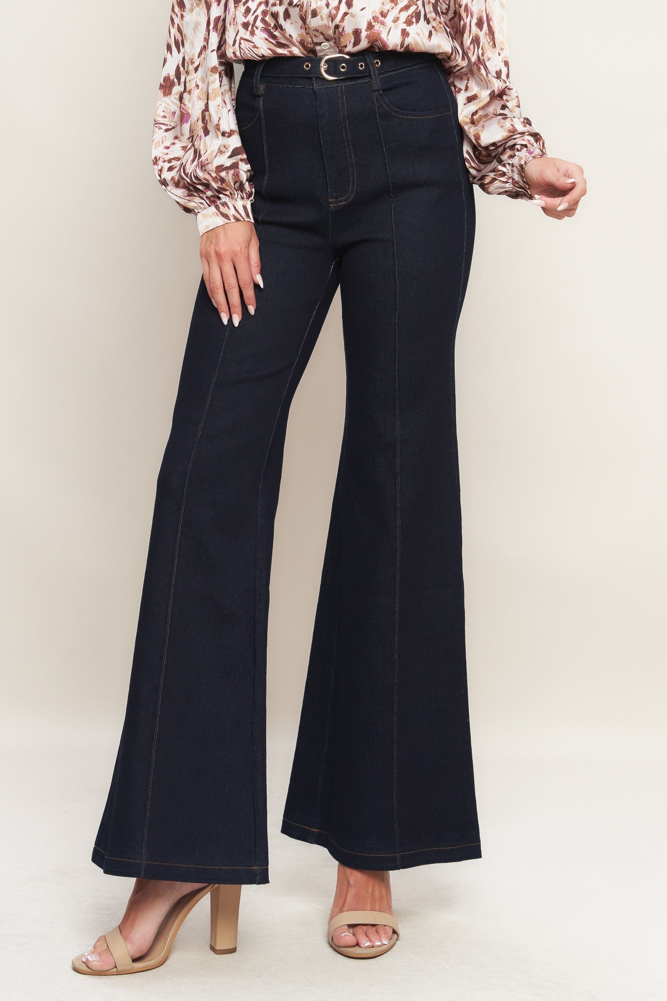 ICONIC FLARE DENIM PANTS Flying Tomato