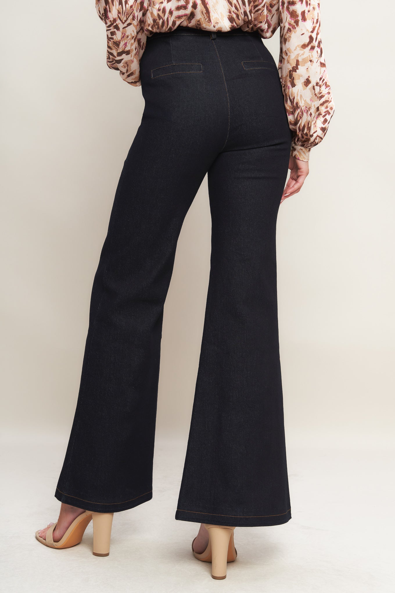 ICONIC FLARE DENIM PANTS Flying Tomato