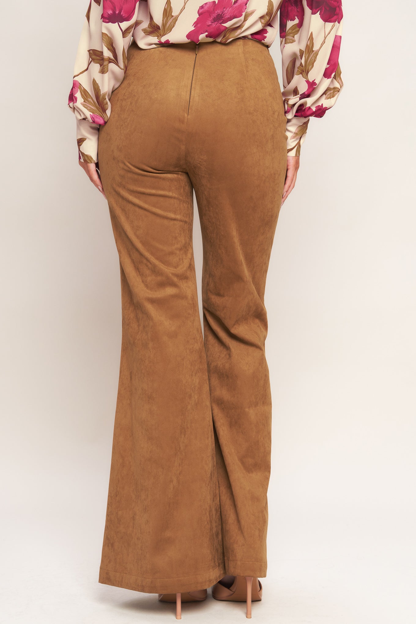 WILD HONEY FAUX SUEDE PANTS Flying Tomato