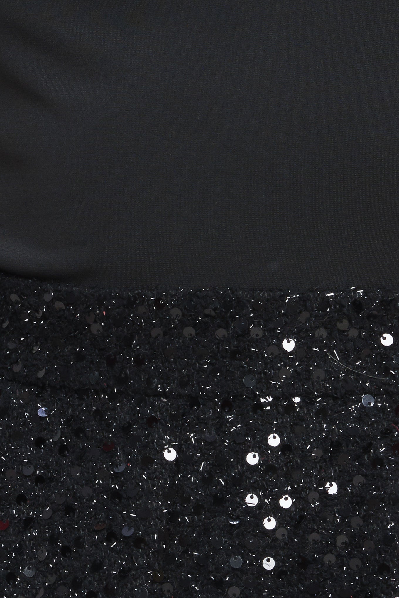 TWINKLE CHIC BLACK TOP AND SEQUIN SHORT ROMPER Flying Tomato