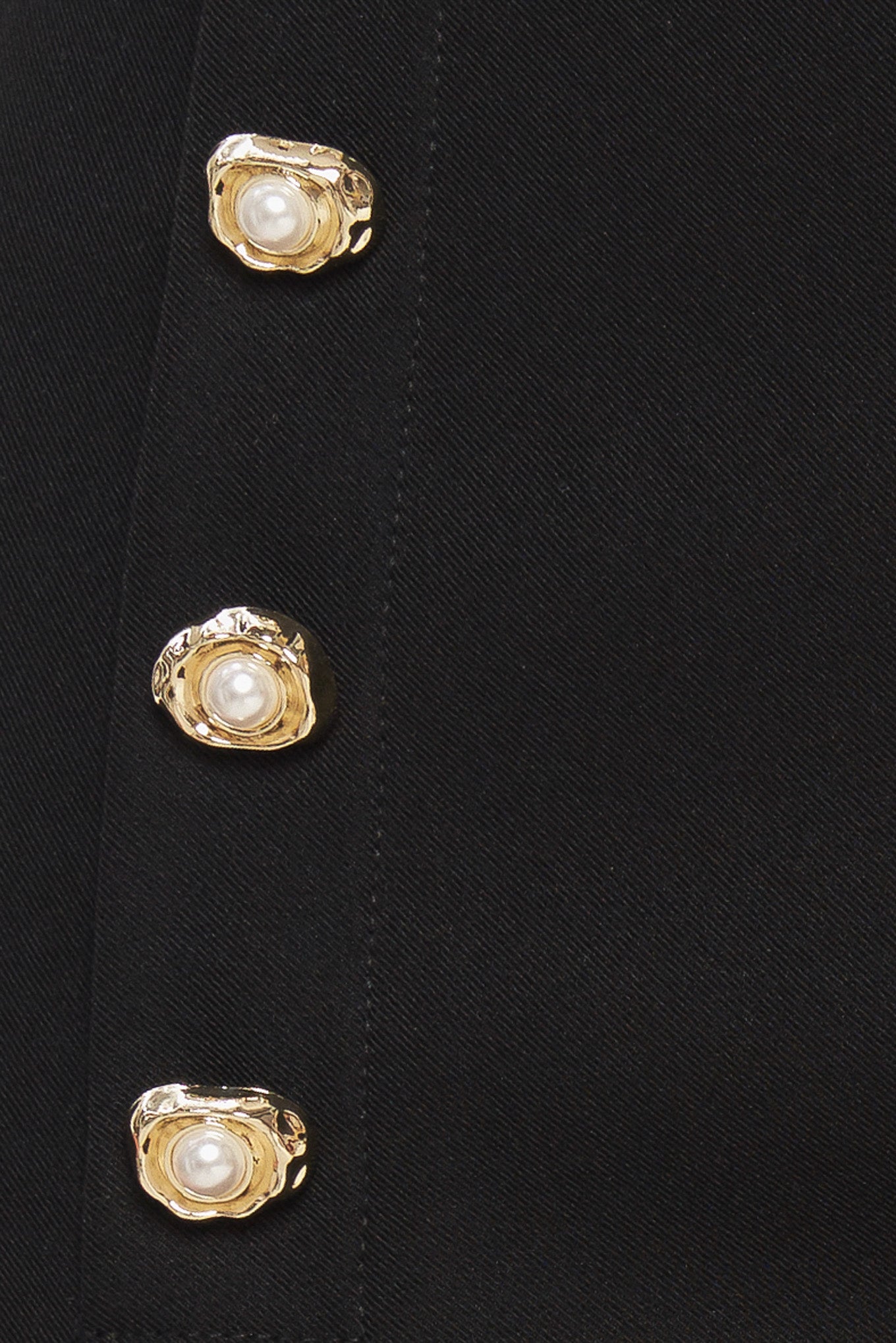 Paris Sergeant Woven Skort Double Button Down Detail Flying Tomato