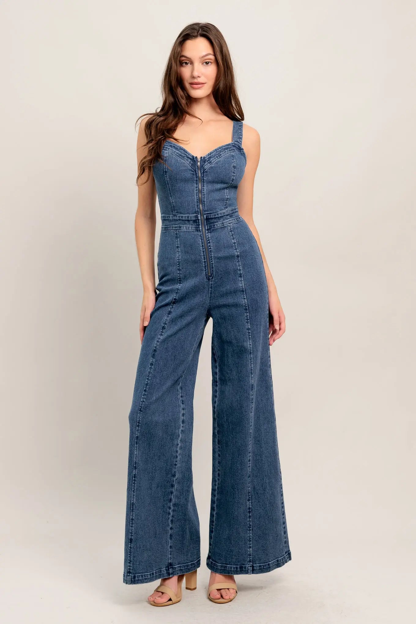 THE PERFECT FIT DENIM JUMPSUIT Flying Tomato