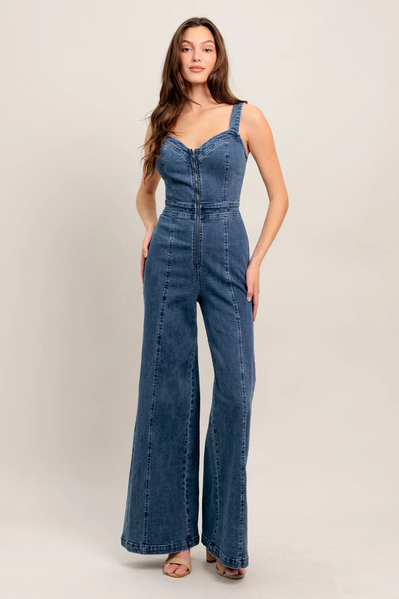 THE PERFECT FIT DENIM JUMPSUIT Flying Tomato