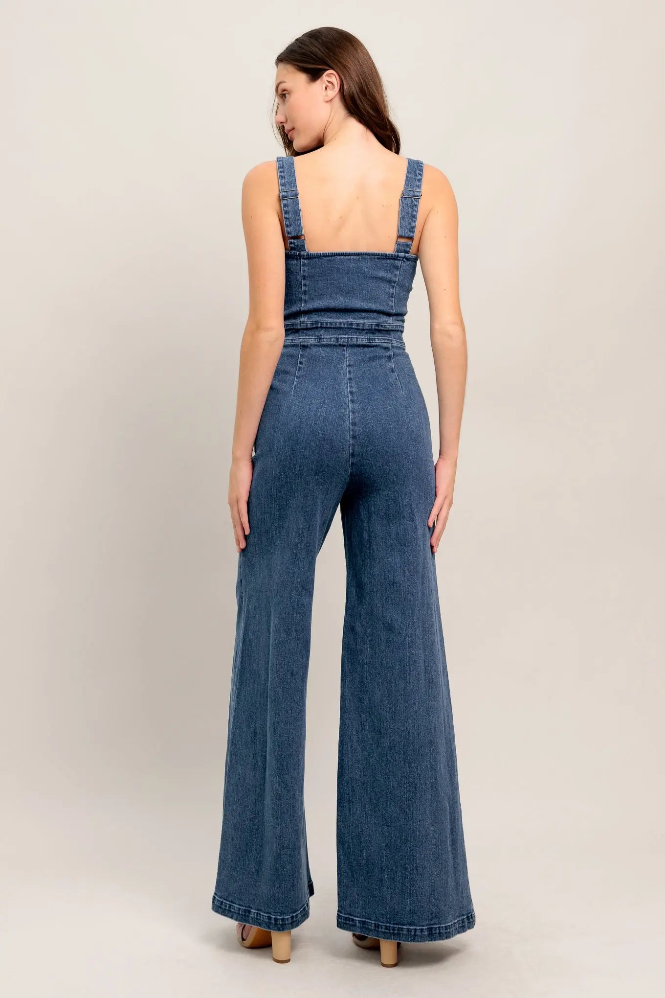 THE PERFECT FIT DENIM JUMPSUIT Flying Tomato