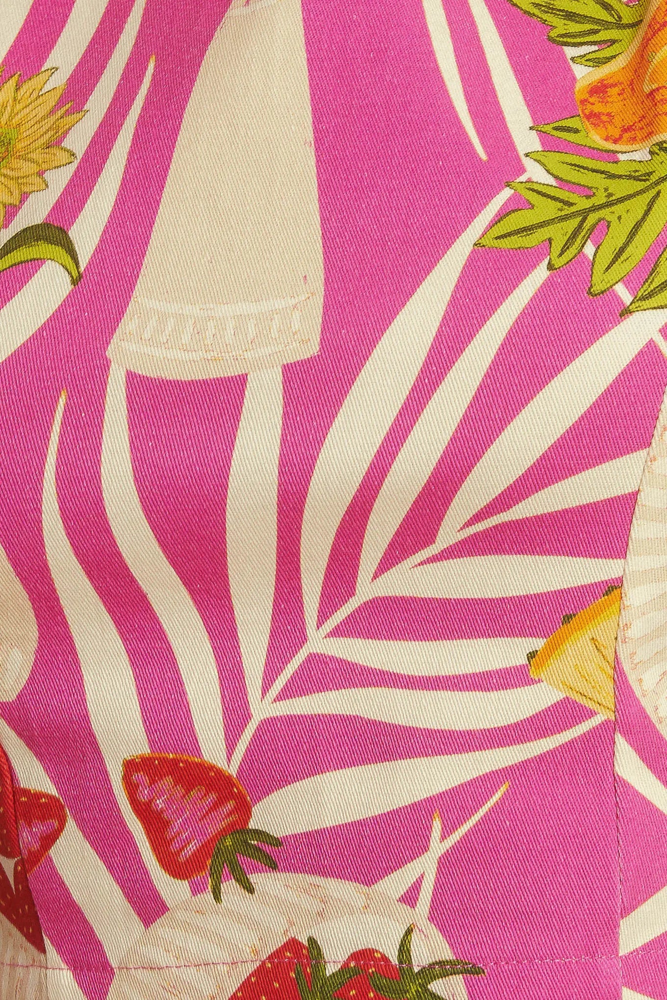 Arty Vacation Woven Skort With Side Zip Closure Matching Top IT14015B Flying Tomato