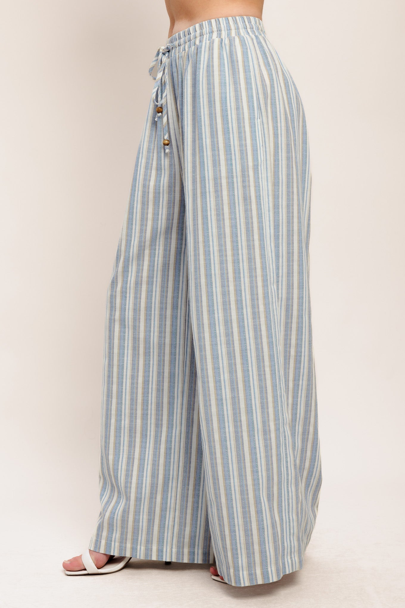 COASTAL DAY STRIP WOVEN PANTS Flying Tomato