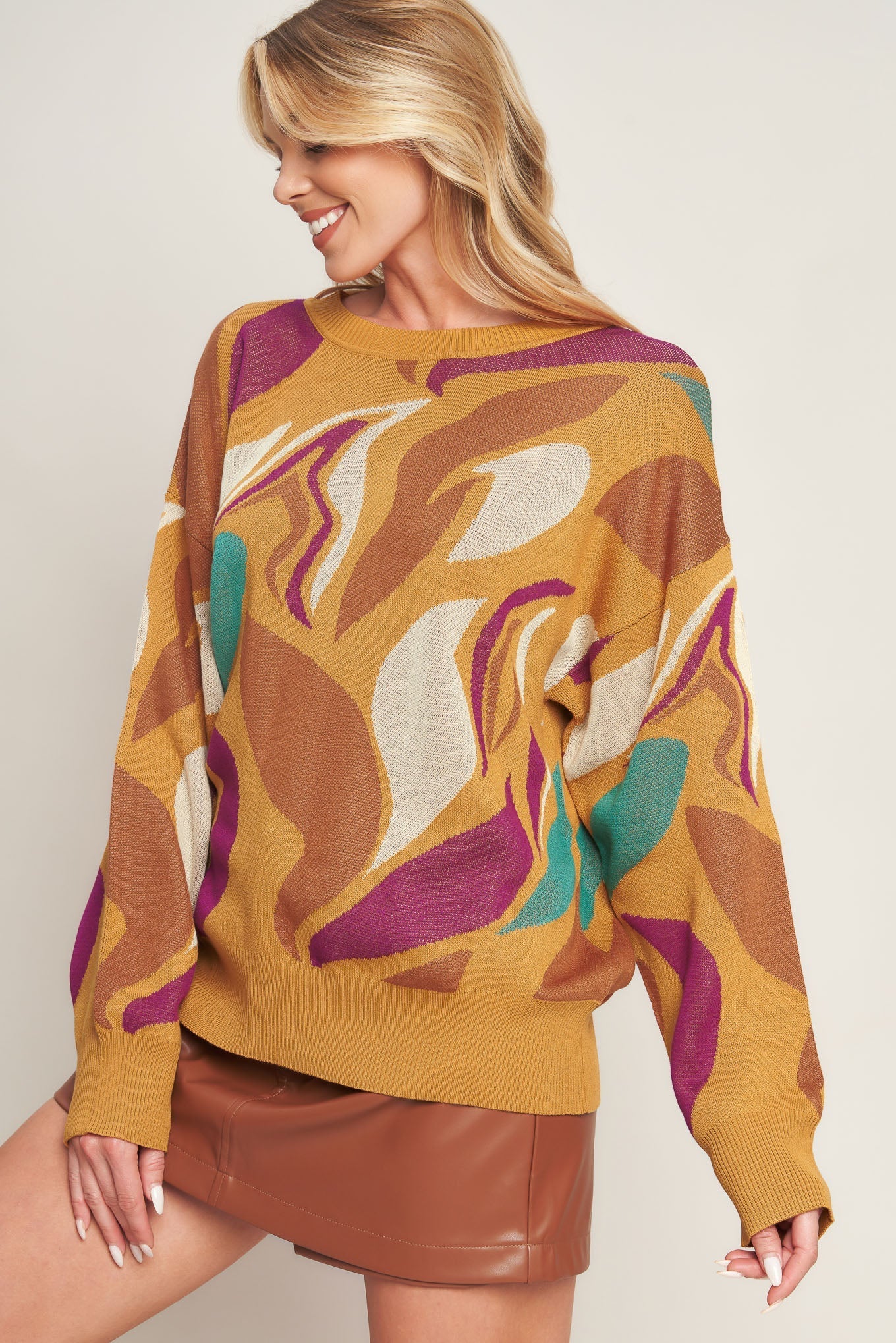 READY TO ADORE SWEATER TOP Flying Tomato