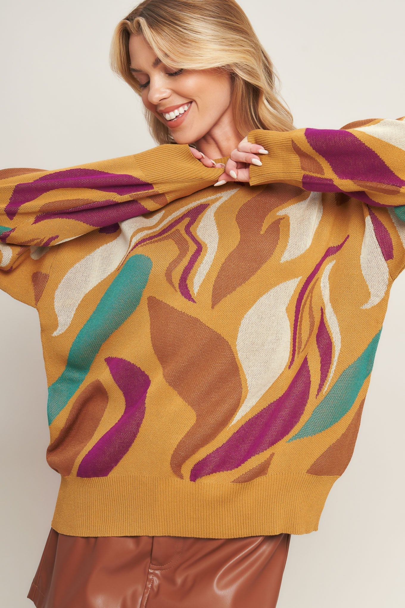 READY TO ADORE SWEATER TOP Flying Tomato