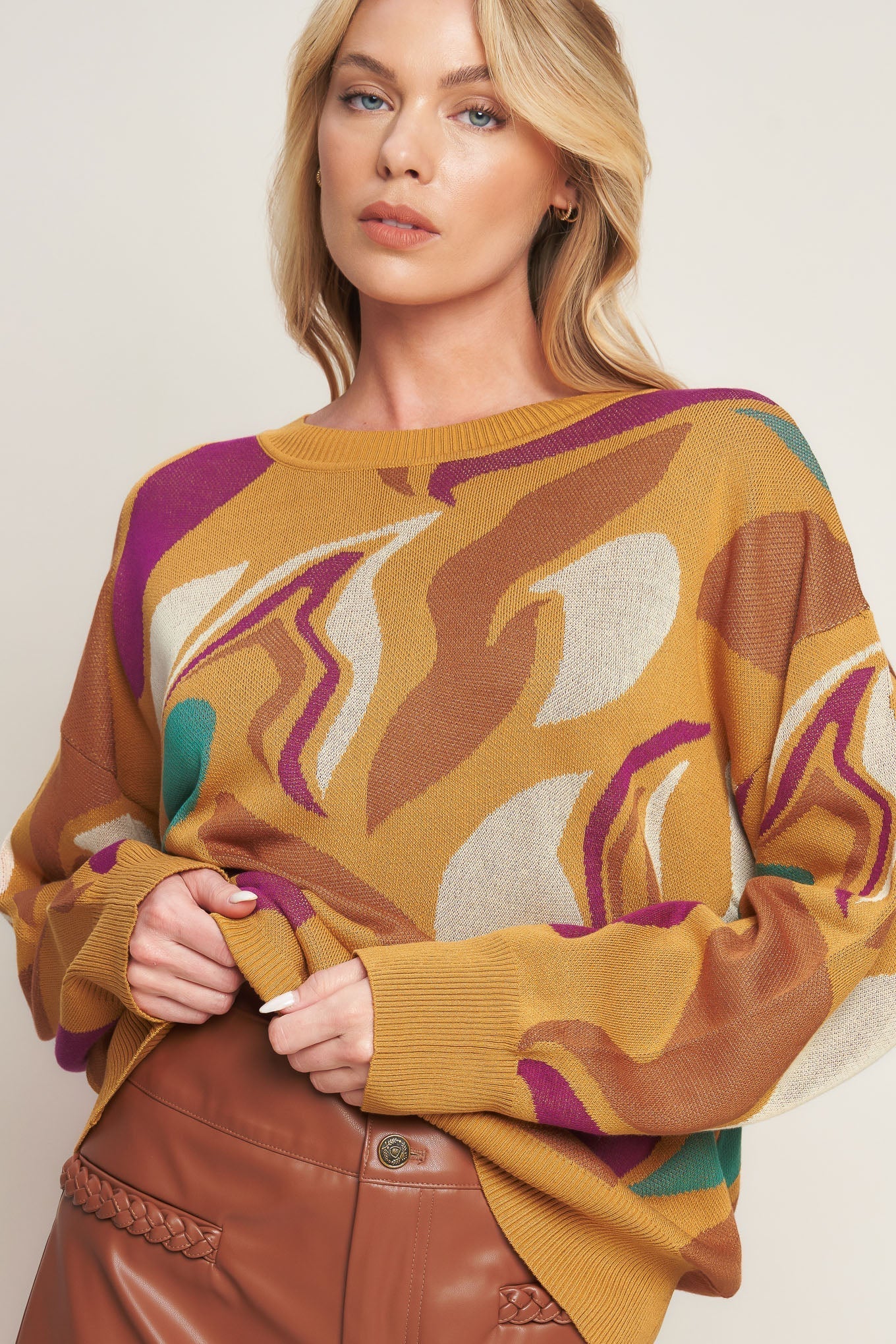 READY TO ADORE SWEATER TOP Flying Tomato