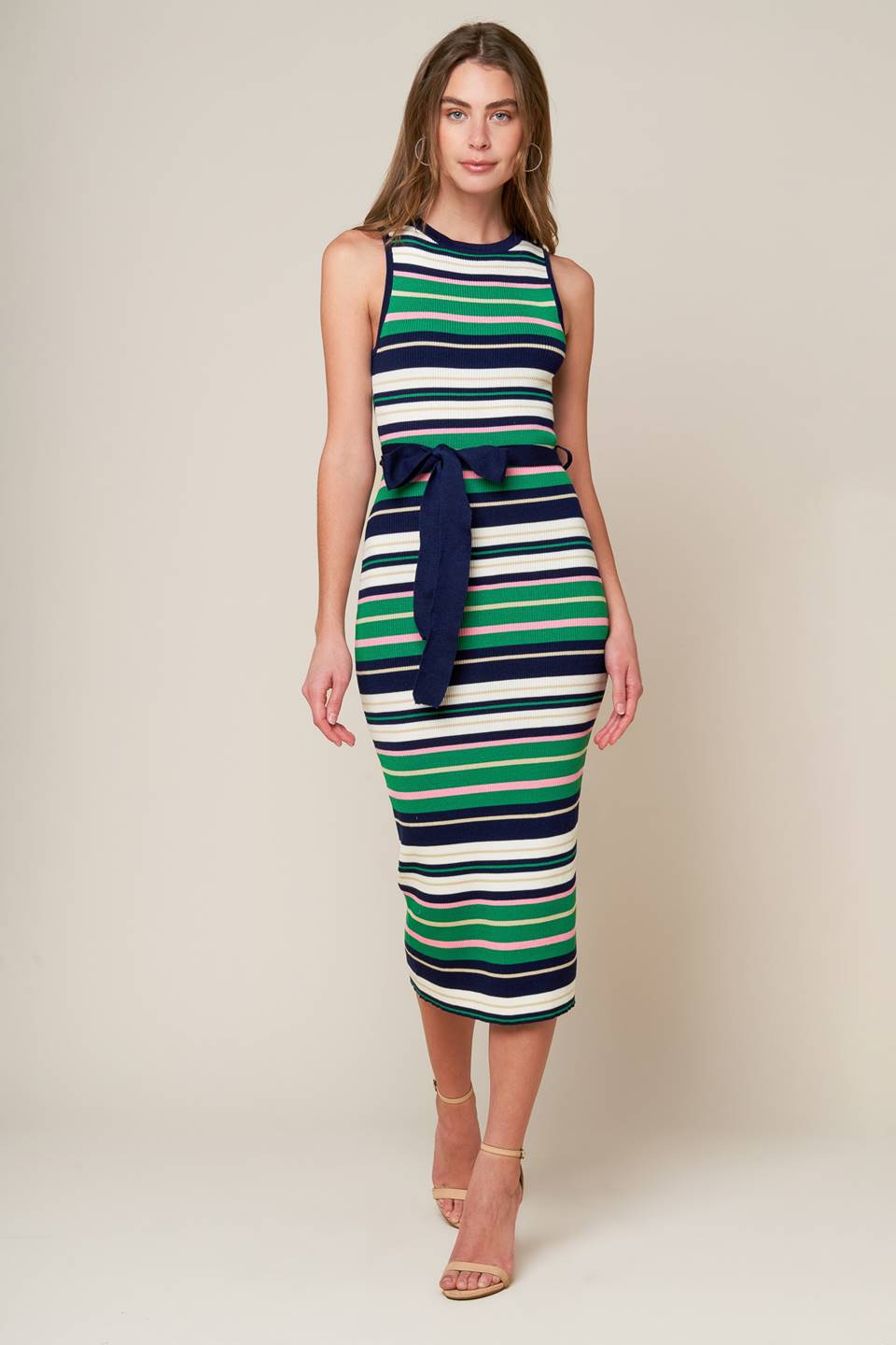 LET'S GO ABROAD SWEATER DRESS Flying Tomato