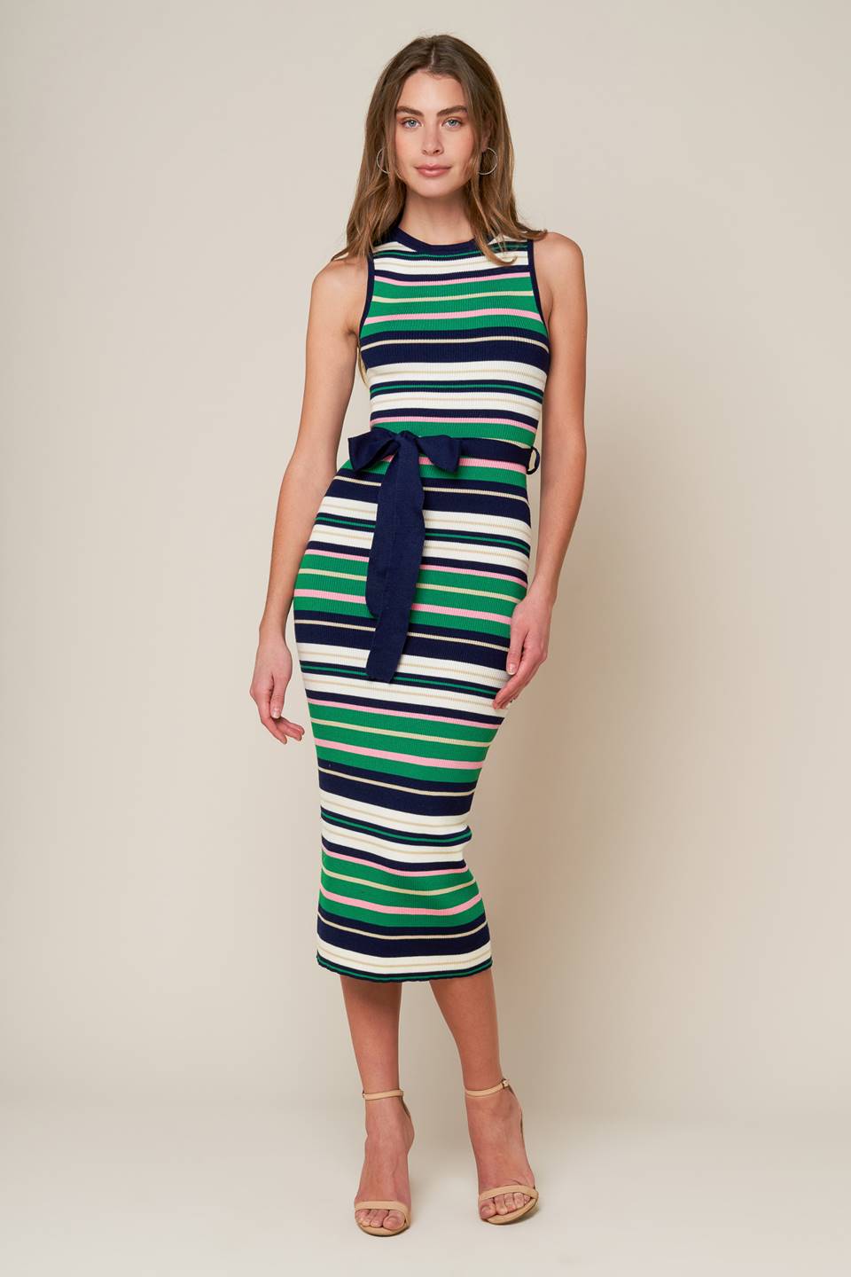 LET'S GO ABROAD SWEATER DRESS Flying Tomato