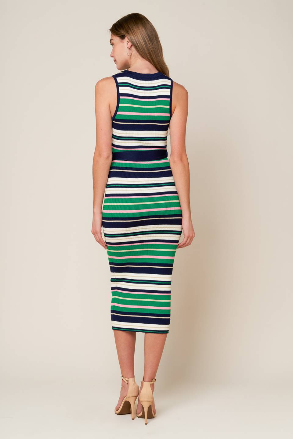 LET'S GO ABROAD SWEATER DRESS Flying Tomato